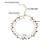 3MM Stone Tourmaline Bracelet on Hand For Women Jewelry Party Wedding Gift Amethyst Handmade Adjustable Bangle - Image 23