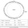 Classic Snake Chain Bracelets for Women Stainless Steel Cuban Chain Bracelet Woman Gifts Jewelry - Image 14