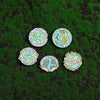Love Earth Enamel Pins Plant Garland Heart Smile Planet Cat Brooches Lapel Badges Environment Protection Jewelry Gift For Friend - Image 6