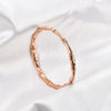 Chic Stainless Steel Bamboo Joint Bangle for Women Openable Cuff Ring Bracelet Wristband Metal Jewelry Accessories Gift for Her - Image 8