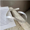 Silver Bracelet Bangle Vintage Open Lock Geometric Punk For Woman Girl Jewelry Gift - Image 12