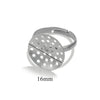 10pcs/lot Stainless Steel Ring Base Adjustable Tray Cabochon Settings Blank Bezel Rings Embryos for Jewelry Materials Making - Image 14