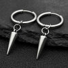 Punk Spike Rivet Hoop Earrings For Women Men Ear Studs Stainless Steel Gothic Hip Hop European and American Earring Jewelry Gift - Image 25