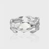 Ventfille Silver Opal Ring Female Index Finger Opening Adjustable Tail Ring Simple Jewelry Gift - Image 13