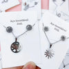 10Sets Flowers Heart Geometry Stainless Steel Earrings Necklace Set For Women Mix Style Jewelry Party Gifts - Image 6