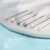Classic Elegant Imitation Pearl Dangle Earrings For Women Long Tassel Chain Drop Earring Wedding Jewelry - Image 2