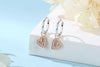 Heart and Hoop Earrings with Cubic Zirconia in Many Styles - Image 55