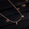 Letter Star Pendant Necklace For Women Simple Stainless Steel Chain Jewelry Accessory Gift - Image 6