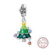 Christmas Series Charms Beads Silver Christmas Tree Snowman Elk Charm Fit Bracelet Pendent Women Jewelry - Image 17