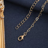 3 Pcs Heart Pendant Jewelry Set Of Earring Pendant Necklace For Women Rhinestone Double Heart Jewelry Set Gift - Image 2