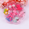 7 Pairs Mix In Box Lovely Children's Baby Girl Clip on Earrings kids Ear Clip no Pierced Party Cute Jewelry Gifts - Image 7