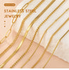 Stainless Steel Chain Necklace in Paperclip Box or Twisted Link Styles - Image 39