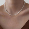 Transparent Crystal Irregular Beaded Choker Necklace for Women Korean Collarbone Clavicle Chain on the Neck Collar High Jewelry - Image 1