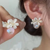 Flower Bohemia Hanging Earrings Women Long Tassel Rhinestone Flowers Earring Female Wedding Party Jewelry Gift - Image 8