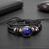 12 Zodiac Signs Constellation Charm Luminous Bracelet Men Women Multilayer Weave Leather Bracelet Bangle Birthday Gift - Image 15