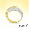 Minimalist Round Zircon Jewelry Set Female Birthday Anniversary Ornaments - Image 2