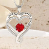 Elegant Style Heart shaped Pendant Necklace Hollow Design Mother's Day Gift Party Suitable for Friends Without Box - Image 17