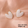 White Women's Dangle Earrings Blooming Flower Acrylic Enamel Butterfly Imitation Pearl Heart Hanging Earrings Elegant Brinc - Image 38