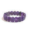 Multi-Faceted 10 x 14 mm Beaded Bracelet in Mixed Stone Colors - Image 36