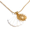 Summer Ocean Style Shell Starfish Conch Pendant Necklace Gold Color Plated Charm Jewelry Gift - Image 7