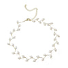 Pearl Beaded Choker Necklace with a Short Chain - Image 4