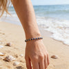 Stone Bracelet for Women Lapis Lazuli Jewelry Gold Plated Beads Handmade Adjustable Rope - Image 2