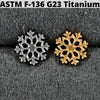 1PC Moon Titanium Cartilage Earrings Stud 16G Internally Threaded Helix Heart Ear Tragus Piercing Body Jewelry - Image 5