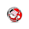 Silver Charms Santa Claus Reindeer Christmas Tree Snowman Elk Bead Fit Bracelet Necklace Jewelry - Image 8