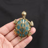Cute Women Kids Turtle Transparent Rhinestone Brooches Pins Classic Shiny Boutique Decoration Animal Badges Corsage - Image 22