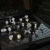 Simple Elegant Prsonality Rhinestone Butterfly Open Finger Ring Female Ring Korean Style Ring Jewelry - Image 3