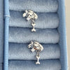 1 Pcs Sliver Dog Bone Claw 316L Stainless Steel Ear Bone Nail Korean Style Cartilage Earrings For Women Jewelry - Image 2