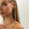 Long Tassel Ear Cuff Clip Earrings with No Piercing Required - Image 4
