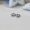 Hip Hop Four-Pointed Star Cross Small Hoop Earrings for Men Women Retro Silver-Color Street Gothic Ear Jewelry Accessories - Image 4
