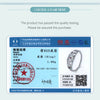 Silver Retro Iris Ring Openwork Flower Pattern Purple Zircons Twisted Band for Women Statement Party Jewelry - Image 6