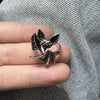 Buyee Silver Big Ring Finger Cute Bat Open Ring for Woman Men Unique Animal Punk Jewelry Circle - Image 5