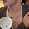 Silver Bead Geometry Necklace for Women Girl Korean Design Versatile Choker Jewelry - Image 10