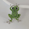 Zakol Green Crystal Frog Brooch Animal Brooches Pins For Women Dress Coat Accessories Jewelry Gift - Image 4