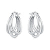 U Shape Hoop Earrings in Many Styles - Image 7