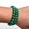 Green Malachite Stone Bracelet 6/8/10mm Handmade Round Beads Bracelets Couple Yoga Bracelet Men Women Jewelry - Image 3
