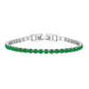 3mm Iced Out Colorful Tennis Bracelet for Women Rainbow Cubic Zirconia 16cm Wrist Bangle Party Jewelry - Image 8