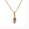Stainless Steel Colorful Zircon Fairy Tale Little Princess Necklace Gold-plated Universal Chain Clavicle Chain Sweet Temperament - Image 17