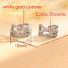 1pc Ear Cuff No Piercing Conch Ear Bone Earring Kpop Style Silver Color Micro Inlaid Zircon Cross Ear Clip Cartilage Jewelry - Image 2