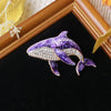 Baroque Rose, Pumpkin, Reindeer, and Whale Design Brooches for Men and Women, Jewelry and Accessories - Image 21