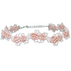 Sweet Lace Choker for Women Sexy Bow Heart Flower Design Necklace Clavicle Jewelry Accessory Ideal Girl Gift - Image 8