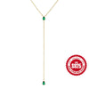 Style Silver Clavicle Necklaces Simple Set with 5 Claw Set Irregular Zirconia Pendant Necklace - Image 23