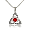 Retro Celtic Knot Pattern Disc Cross Pendant Necklace for Men Gothic Punk Street Jewelry Gift - Image 12