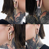 5/10/lots ring Ear Cuff Stainless Steel Ear Clip Earrings Fake Cartilage Piercing Women Nose Rings Helix Cartilage Hoop Segment - Image 2