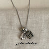 Colorful Stone Grape Cluster Pendant Necklace on Box Chain - Image 10