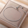 Adjustable Snake Chain Anklet Bracelet Stainless Steel Gold Color Women Minimalist Beach Foot Jewelry Gift - Image 4
