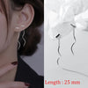 Simple Style Box Chain Tassel Drop Earrings For Women Long Dangle Earring Piercing Line Accessories Thin Mini Ear Jewelry - Image 13